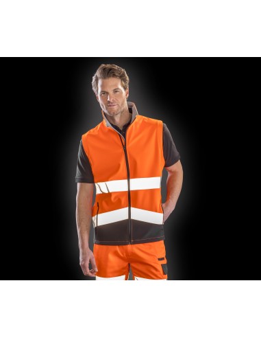 R-R451X-Printable Safety Softshell Gilet